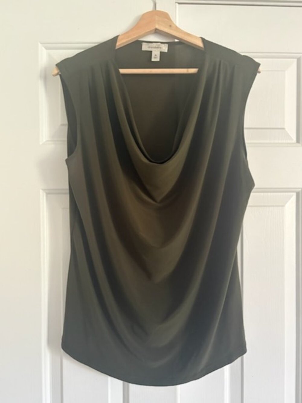 Dressbarn, XL, Olive Sleeveless Tank